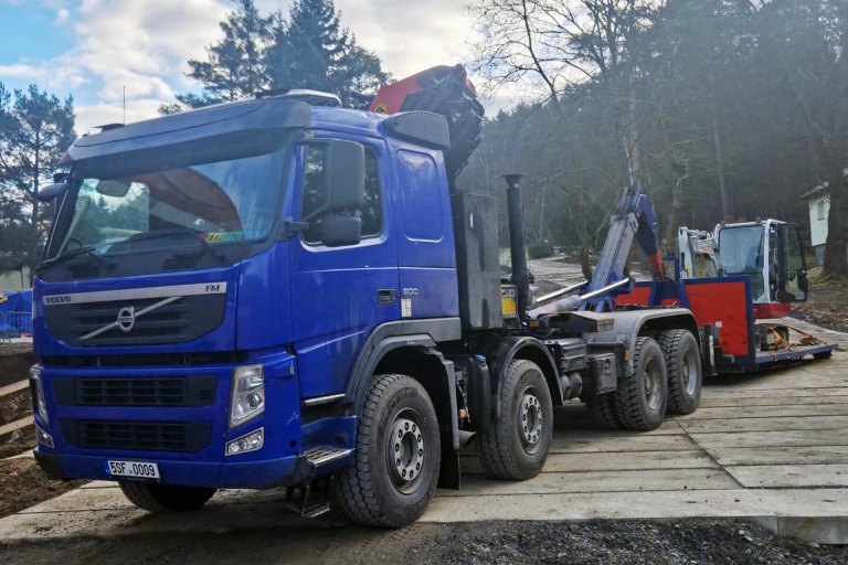 Volvo FM 500 s hydraulickou rukou - foto č. 1